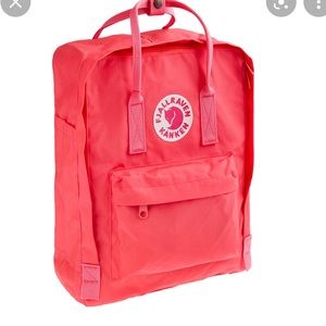 Fjallraven kanken- peach pink